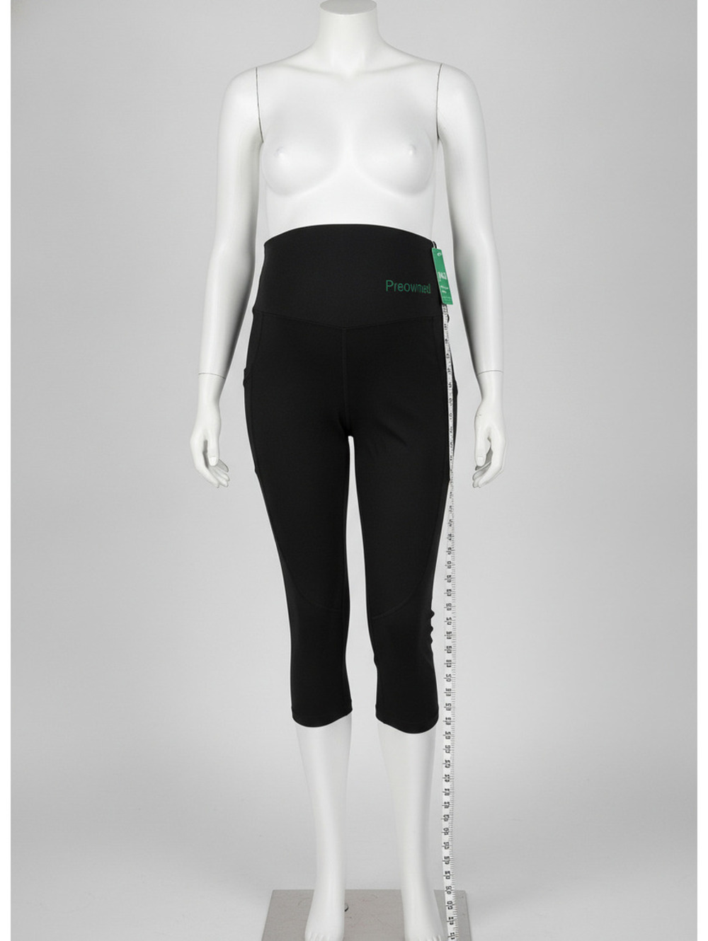 Pact Women's Size Large Black Organic Cotton Maternity Leggings Pants Large L